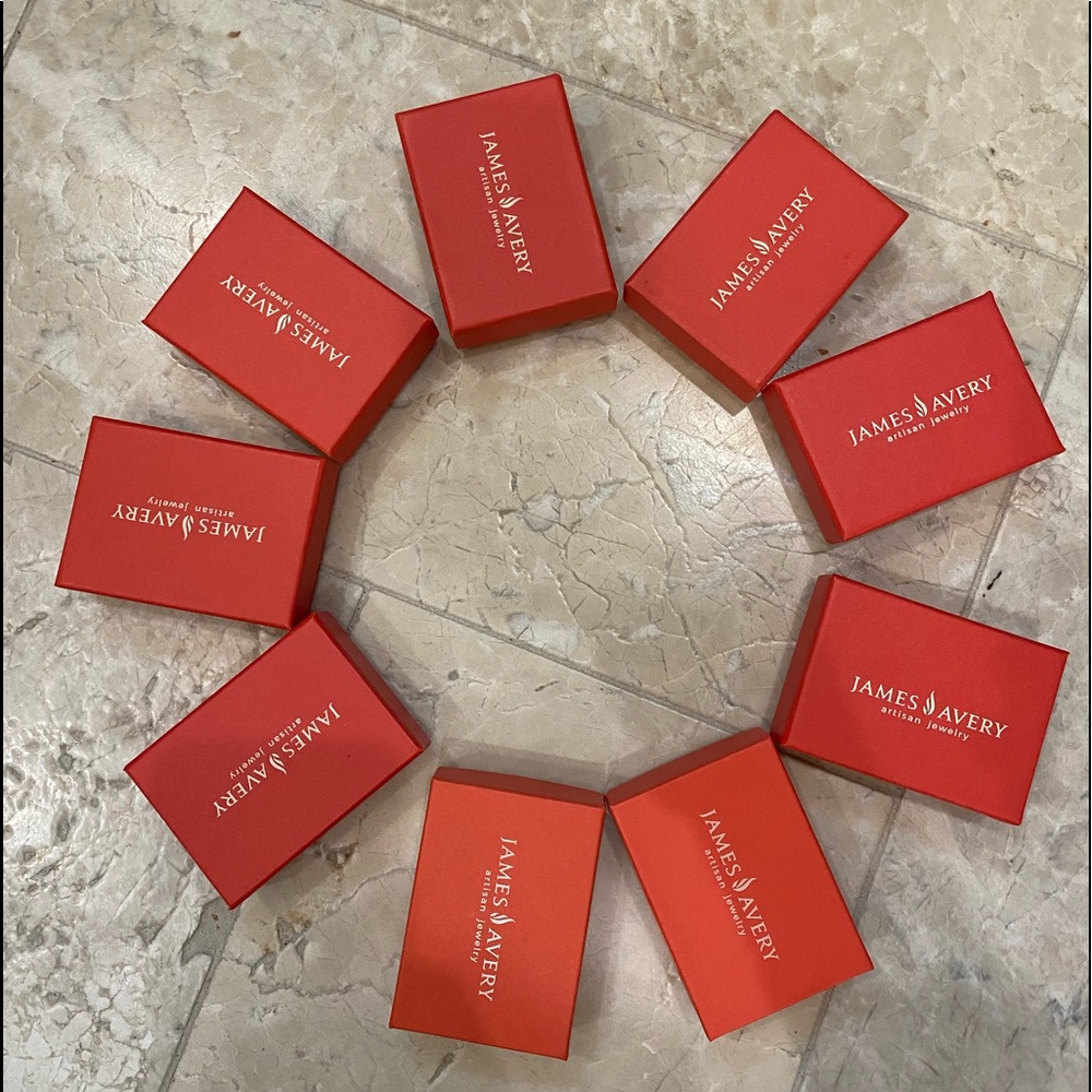 James Avery gift boxes in excellent condition